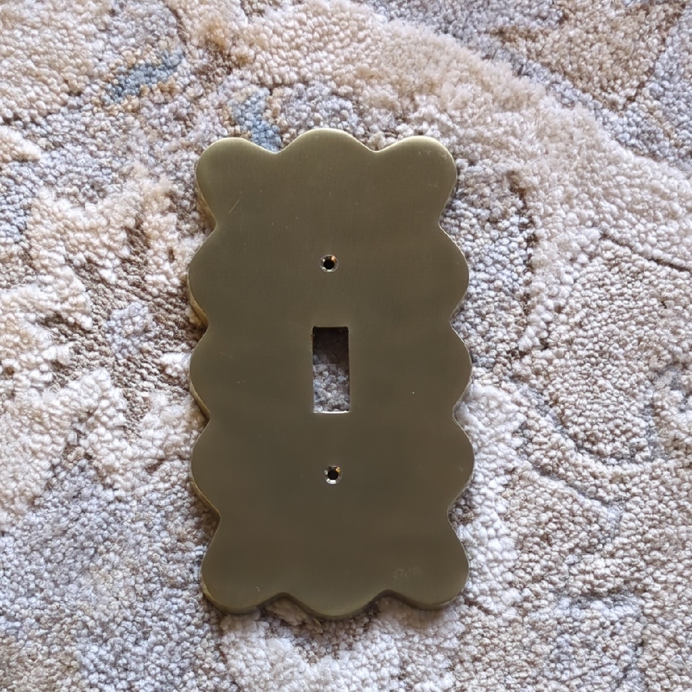 Anthropologie Wiggle Switch Plate